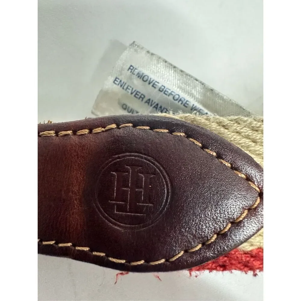 Tommy Hilfiger Vegan Leather Belt Size 31” See Description